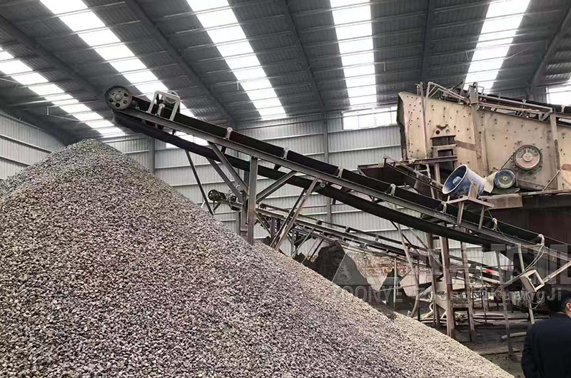 建筑垃圾破碎現場